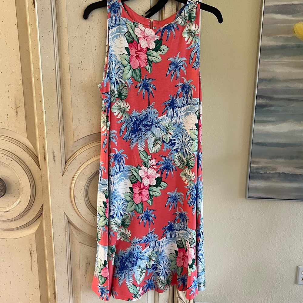 Tommy Bahama Floral Flow Tank Dress 🌺